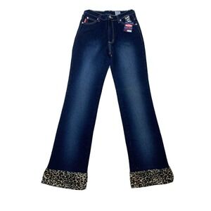 Encore Skinny Denim Jeans Women's Size 9/10 approx 24x31 Blue 5-Pocket‎ Low Rise